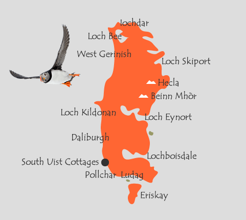 South Uist Map